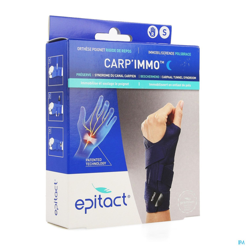 Epitact carp'immo attelle poignet droite s