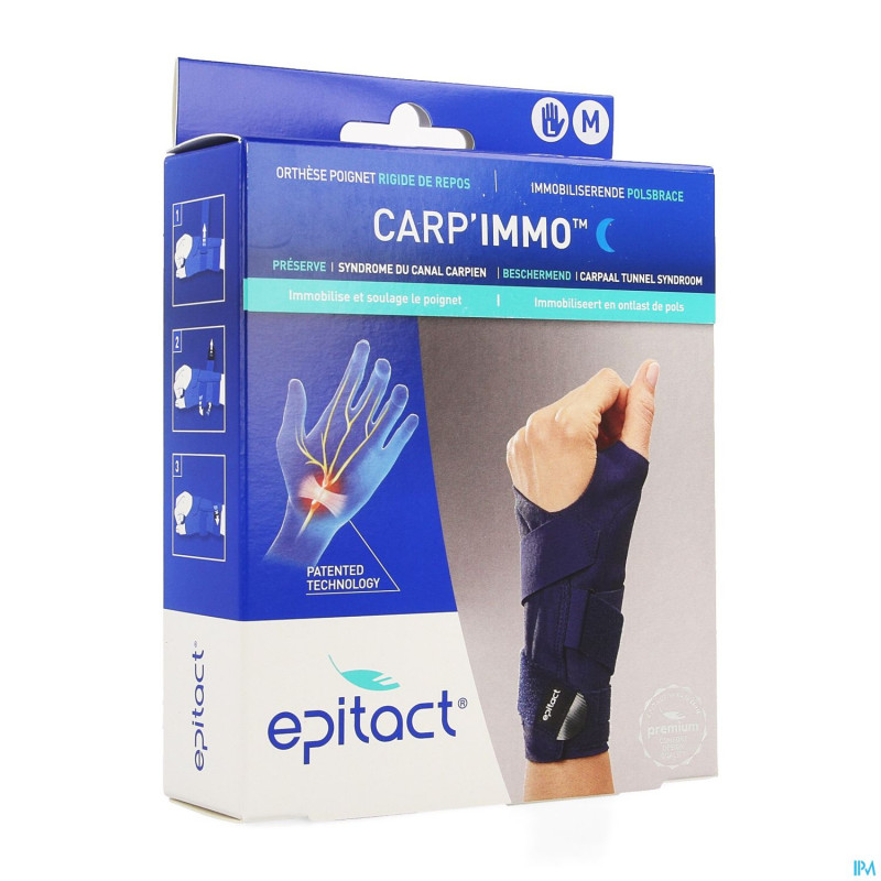 Epitact carp'immo attelle poignet gauche m