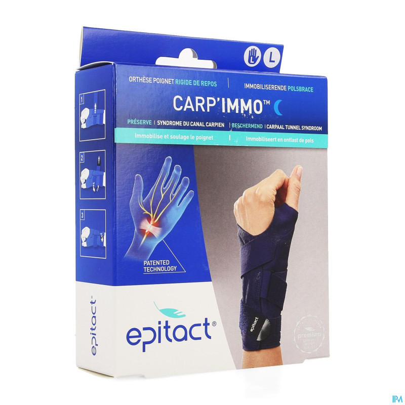 Epitact carp'immo attelle poignet gauche l