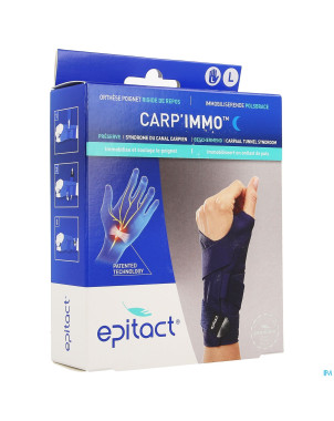 Epitact carp'immo attelle poignet gauche l