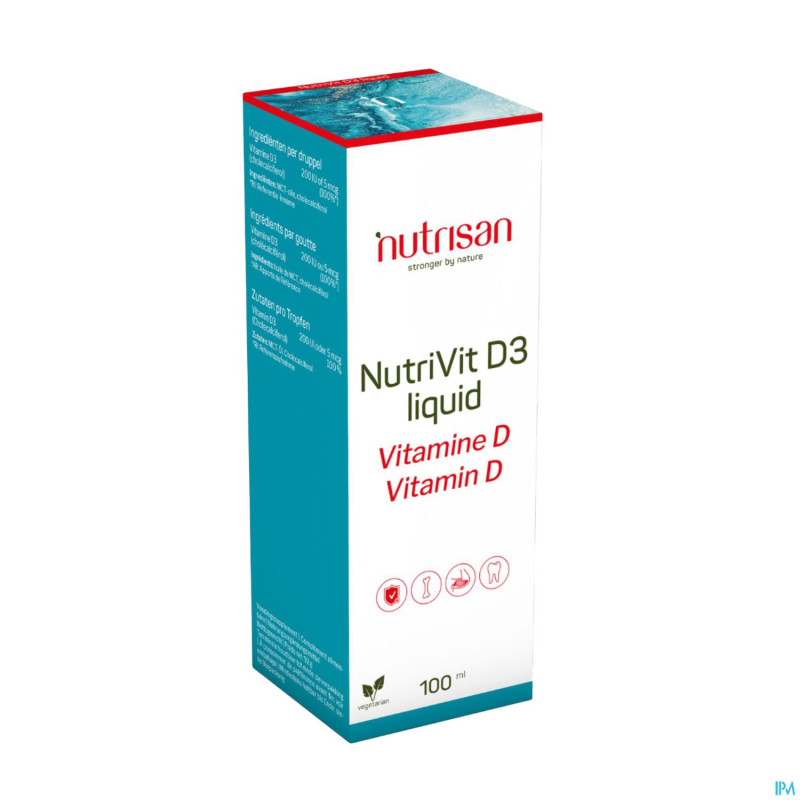 Nutrivit d3 liquid   100ml nutrisan