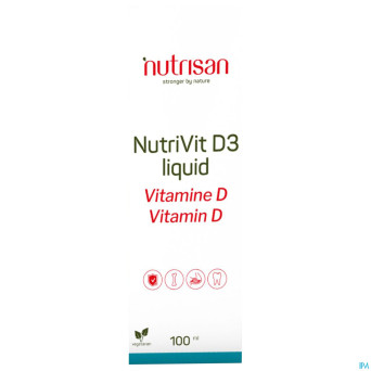 Nutrivit d3 liquid   100ml nutrisan