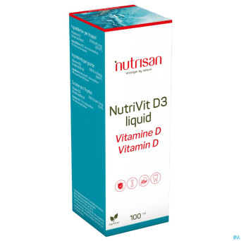 Nutrivit d3 liquid   100ml nutrisan