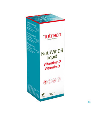 Nutrivit d3 liquid   100ml nutrisan