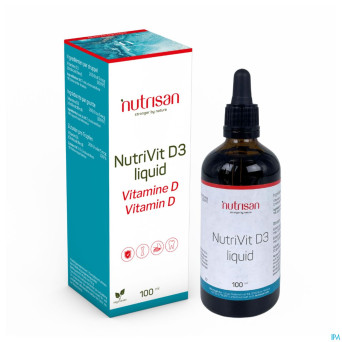 Nutrivit d3 liquid   100ml nutrisan