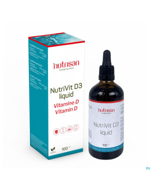 Nutrivit d3 liquid   100ml nutrisan