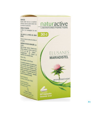 Elusanes chardon marie    pot gel 60