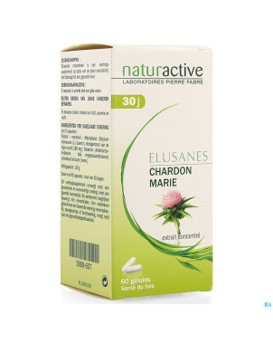 Elusanes chardon marie    pot gel 60