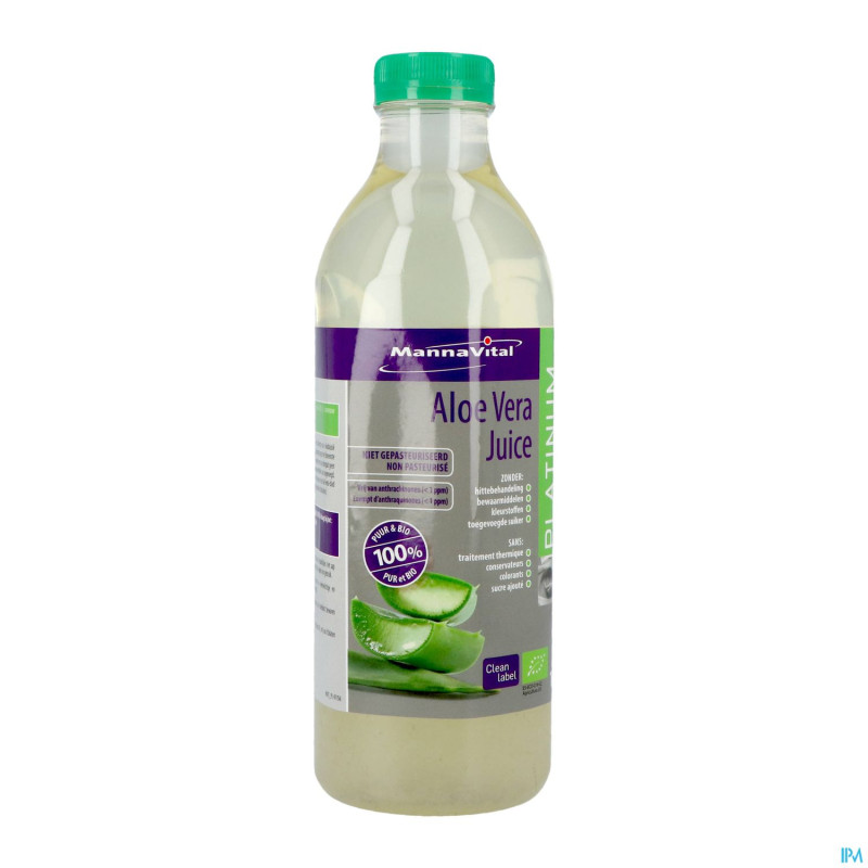 Mannavital aloe vera juice 1l
