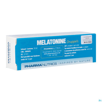Melatonine gouttes 50ml    pharmanutrics