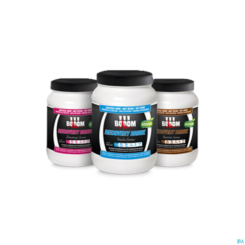 Booom recovery drink strawberry    pdr 600g