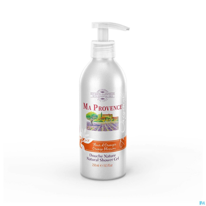 Ma provence douche fleur oranger    250ml + pump