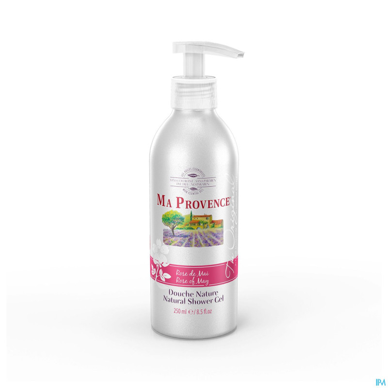 Ma provence douche rose mai    250ml + pump