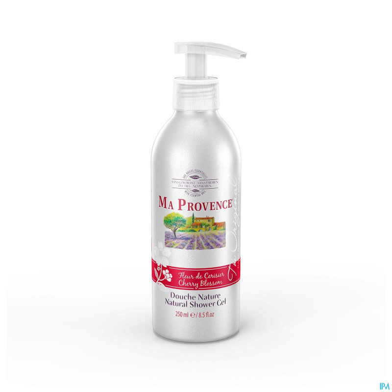 Ma provence douche fleur cerisier    250ml + pump