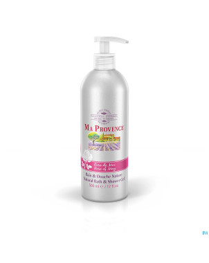 Ma provence gel douche rose mai    500ml + pump