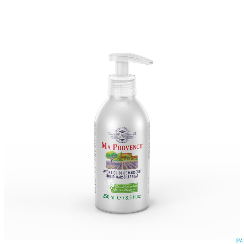 Ma provence savon liquide fleur amandier    250ml