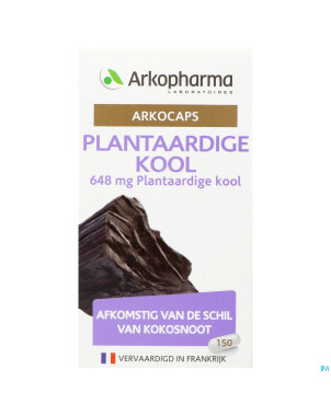 Arkogelules charbon vegetal    caps 150