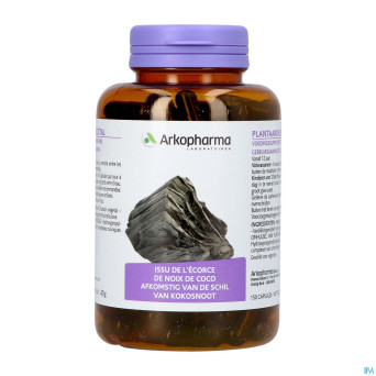 Arkogelules charbon vegetal    caps 150