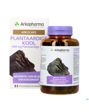 Arkogelules charbon vegetal    caps 150