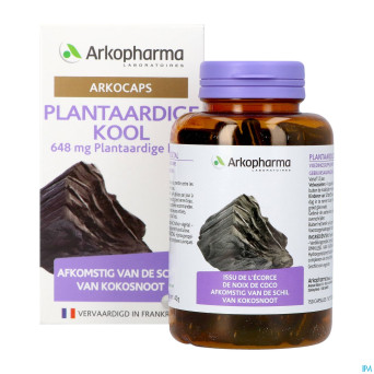 Arkogelules charbon vegetal    caps 150