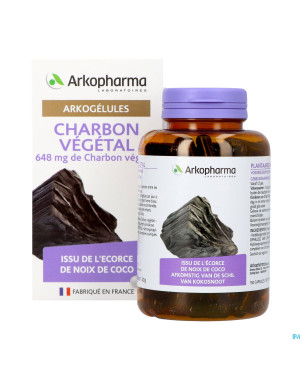 Arkogelules charbon vegetal    caps 150