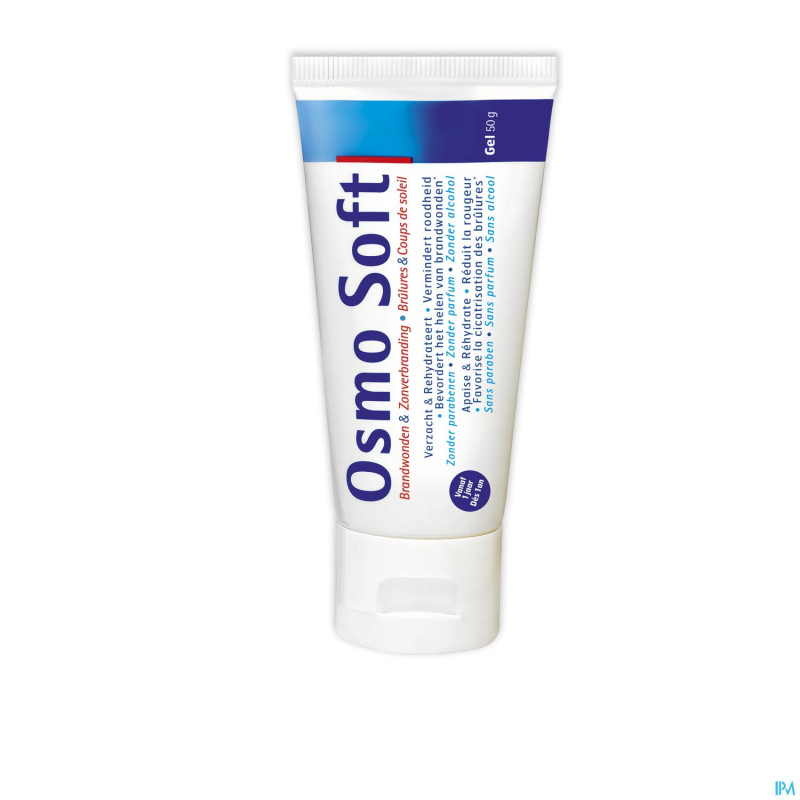 Osmo soft brulures+coups soleil hydrogel  tube 50g