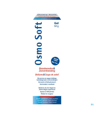 Osmo soft brulures+coups soleil hydrogel  tube 50g