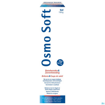 Osmo soft brulures+coups soleil hydrogel tube 150g