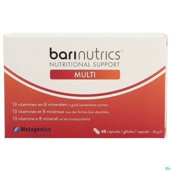 Barinutrics multi    caps  60 25425 metagenics
