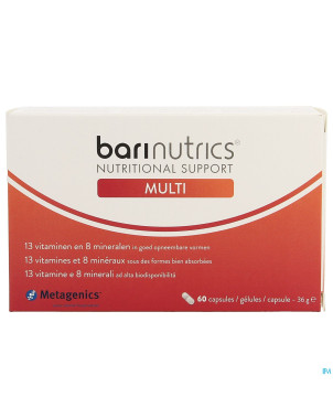 Barinutrics multi    caps  60 25425 metagenics