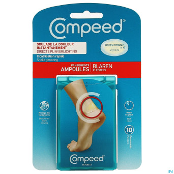 Compeed pansement ampoules medium 10