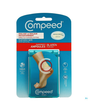 Compeed pansement ampoules medium 10