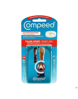 Compeed pansement ampoules talon sport  5