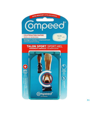 Compeed pansement ampoules talon sport  5