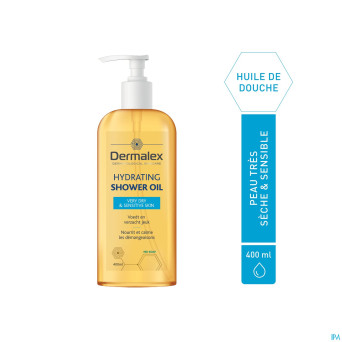 Dermalex hydrating shower oil 400ml