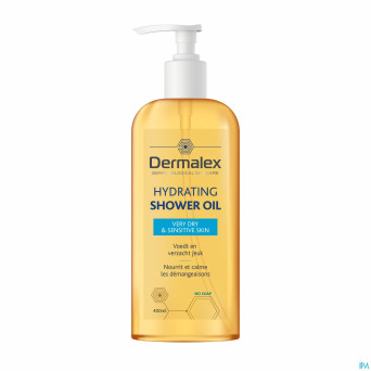 Dermalex hydrating shower oil 400ml