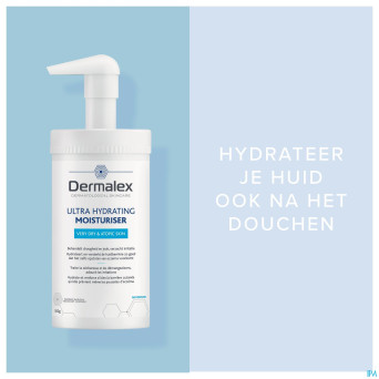 Dermalex hydrating shower oil 400ml