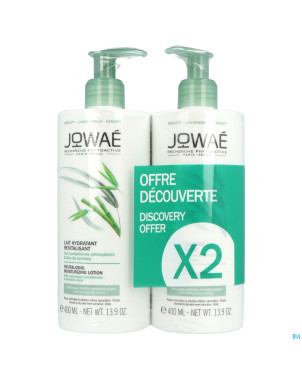 Jowae lait hydra revitalis.corps  fl pompe 2x400ml