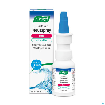 A.vogel cinuforce spray nasal forte + menthol 20ml