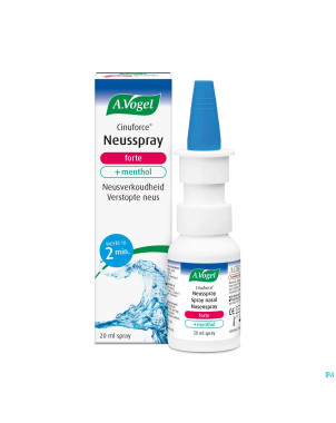 A.vogel cinuforce spray nasal forte + menthol 20ml