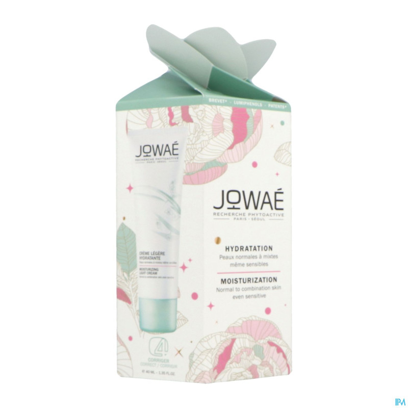 Jowae coffret hydra cr legere 40ml+eau 50ml  grat.