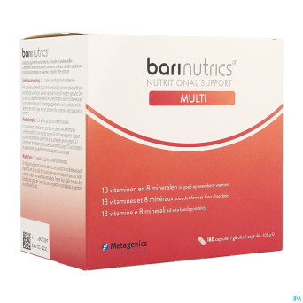 Barinutrics multi    caps 180 nf