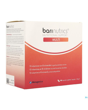 Barinutrics multi    caps 180 nf