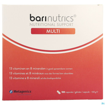 Barinutrics multi    caps 180 nf