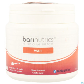Barinutrics multi neutral    portions 120 nf