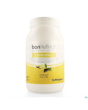 Barinutrics nutri total vanille portions 14    nf