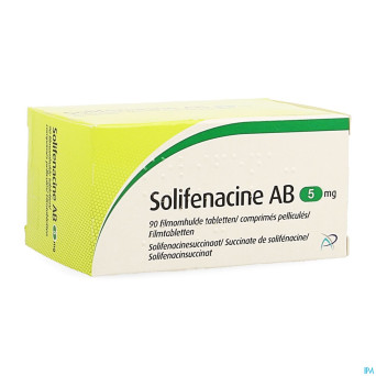 Solifenacine ab  5mg comp pell  90