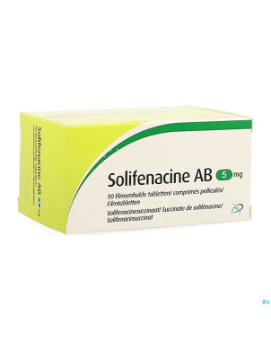 Solifenacine ab  5mg comp pell  90