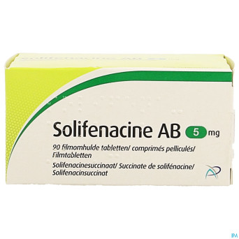 Solifenacine ab  5mg comp pell  90