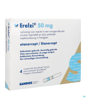 Erelzi 50mg/ml sol inj stylo prerempli   4